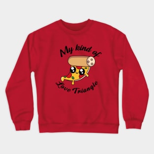 Cute Pizza Crewneck Sweatshirt